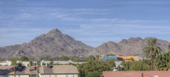 This Biltmore Phoenix Arizona home for sale is located in the Leed-H certified gated community of Galleries of Turney.