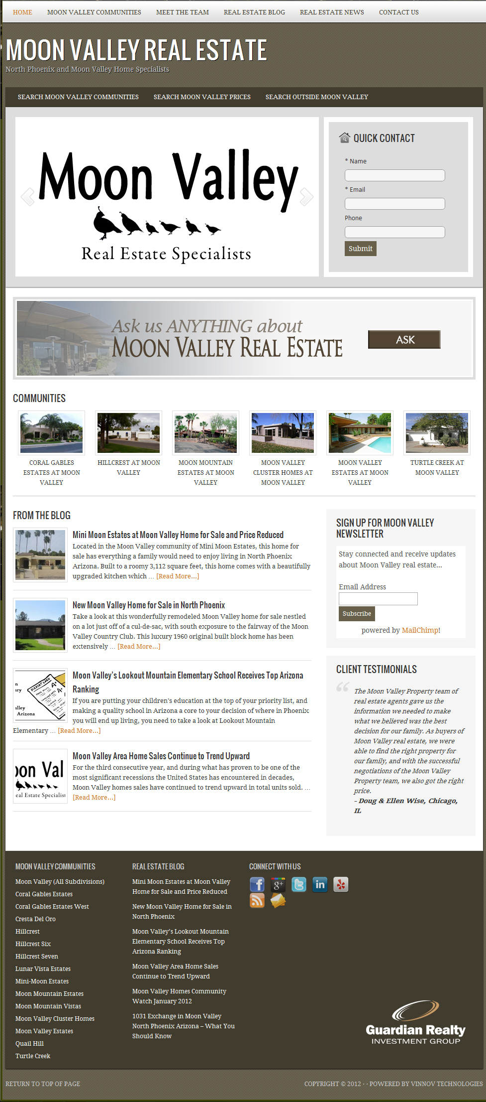 Search Moon Valley property and real estate listings in North Phoenix Arizona. Search Moon Valley property and real estate listings in North Phoenix Arizona.