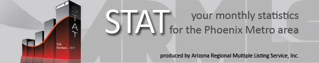 Phoenix Real Estate STAT Newsletter Statistics for June 2012 The Arizona Regional Multiple Listing Service (ARMLS) publishes the STAT newsletter which highlights monthly residential real estate statistics specific to the Phoenix housing market.