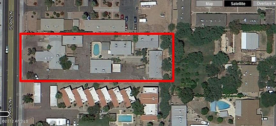 This 14 unit Phoenix Arizona investment real estate is an opportunity for anyone looking for multi-family residential buildings.