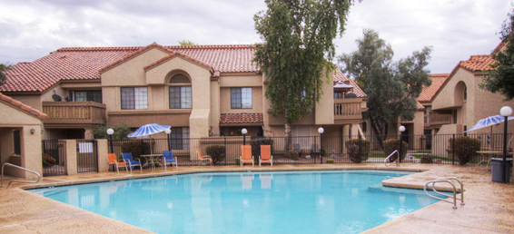 View this 2 bedroom Mesa condo for sale located near the Mesa Fiesta District Project.
