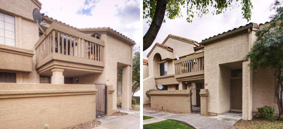 This may be the Mesa condo for you.  This condo for sale has a greatroom floor plan as well as a private patio at entry.
