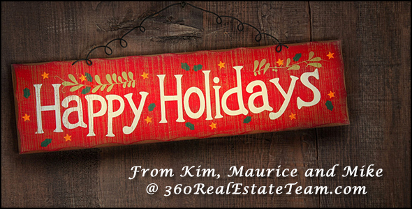 The 360 real estate team of Phoenix Arizona wishes you happy holidays.